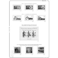 1981 - Suplemento 1981 do Álbum de Selos do Brasil Classic PLUS (9 folhas)