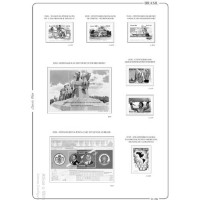 1984 - Suplemento 1984 do Álbum de Selos do Brasil Classic PLUS (8 folhas)