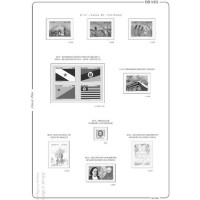 1985 - Suplemento 1985 do Álbum de Selos do Brasil Classic PLUS (7 folhas)