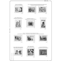 1995 - Suplemento 1995 do Álbum de Selos do Brasil Classic PLUS (7 folhas)