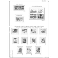 2000 - Suplemento 2000 do Álbum de Selos do Brasil Classic PLUS (10 folhas)