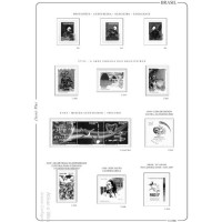 2006 - Classic PLUS - Suplemento do Álbum de Selos do Brasil (6 folhas)