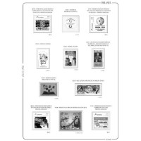 2018 - Classic PLUS - Suplemento do Álbum de Selos do Brasil  (9 folhas)