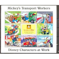 DISNEY - ST.VICENTE - TRABALHADORES DE TRANSPORTES MICHEY - 2014 - BLOCO