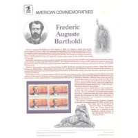 ESTADOS UNIDOS (EUA / USA) -1985 - YT-1596 - 3,20 EUROS - NOVOS (MINT) - FREDERIC AUGUSTE BARTHOLDI