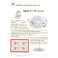 ESTADOS UNIDOS (EUA / USA) -1985 - YT-1599 - 4,40 EUROS - NOVOS (MINT) - GUERRA MUNDIAL VETERANOS