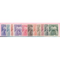 FRANÇA - TX-78/79 - TX-81/89 - NOVOS