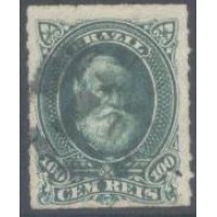 I-41 - DOM PEDRO II -  "PERCÉ" - BARBA BRANCA - CARIMBADO - 1877 