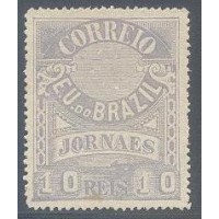 J-22a - CRUZEIRO DO SUL - 1890 - NOVO - SEM GOMA - RHM R$ 110,00 (22 UFs X R$ 5,00)