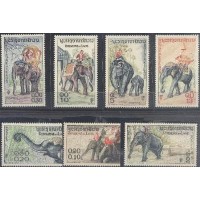 LAOS - YV-44/50 - FAUNA GERAL