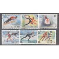 LIBERIA - OLIMPIADA INVERNO - 1980