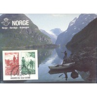 NORGE - 1986 - S. MORKEN - MÁXIMOS POSTAIS