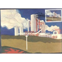 PORTUGAL - 1983 - GEOTERMIA  - MÁXIMOS POSTAIS