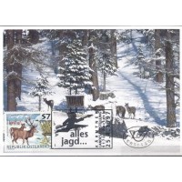 AUSTRIA - 1997 - MÁXIMOS POSTAIS - FAUNA GERAL 