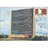 MAX-057 - 1978 - EDIFÍCIO SEDE DA ECT - CARIMBO 1º DIA - RHM R$ 32,00 ( 6,40 UFS X R$ 5,00)