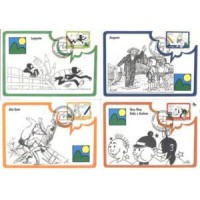 MAX-177/180 - 1993 - BIENAL DE QUADRINHOS - CARIMBO CBC - RMH R$ 105,00 (21 UFS X R$ 5,00)