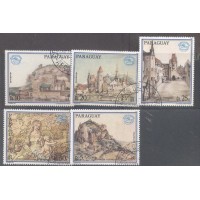PARAGUAY - 500 ANOS DE CORREIOS PAISAGENS