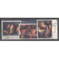 PARAGUAY - CARIMBOS DE PINTURA RUBENS