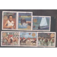 PARAGUAY -1989 - OLIMPIADAS - SERIE CARIMBADA 