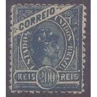 R-103 - 1902/05 - MADRUGADA - MARGENS GRANDES - 200 RÉIS - NOVO - SEM GOMA - CHARNEIRA - RHM R$ 125,00 (50 UFs X R$ 5,00)