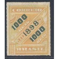 R-121 - 1889 - JORNAIS SOBRESTAMPADOS - NOVO - GOMADO - CHARNEIRA - RHM R$ 600,00 (120 UFs X R$ 5,00)