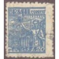 R-478 - 1948 - FILIGRANA CASA + DA + MOEDA  + DO + BRASIL - CARIMBADO - SEM GOMA - RHM R$ 1.200,00 (240 UFs X R$ 5,00)