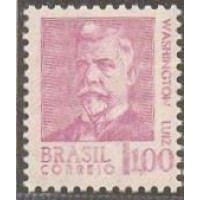 R-535 - 1968 - ANTIGOS PRESIDENTES DA REPÚBLICA - WASHINGTON LUIZ - NOVO - GOMADO - MUITO BONITO - RHM R$ 225,00 (45 UFs X R$ 5,00)