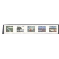 R-719/723 - 1996 - TURISMO NO BRASIL - TIRA DE 5 SELOS - MINT (PERFEITA) - NOVA - RHM R$ 35,00 (7 UFS X R$ 5,00)