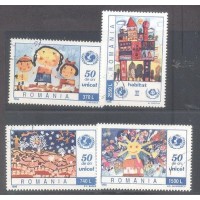 ROMENIA - DESENHOS INFANTIS - 1996