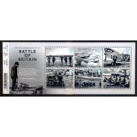 INGLATERRA - BATALHA BRITÂNICA - 75° ANIVERSÁRIO DA BATALHA BRITÂNICA - BLOCO MINT
