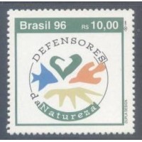 SP-01 - MINT - 1996 - DEFENSORES DA NATUREZA - GOMADO 
