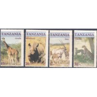 TANZANIA - YV-285/288 - FAUNA GERAL