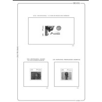 2024 - SUPLEMENTO ÁLBUM CLASSIC PLUS QUADRAS PARA SELOS INSTITUCIONAIS (13 FOLHAS)