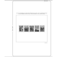 2025 - SUPLEMENTO ÁLBUM CLASSIC PLUS QUADRAS PARA SELOS COMEMORATIVOS (2 FOLHAS)