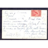 A-018 - SOBRE CARTÃO POSTAL CIRCULADO PARA O RIO DE JANEIRO 2/07/41