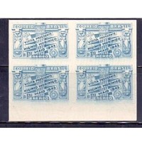 A-046 SD - QUADRA - SEM DENTEAÇÃO - CR$ 1,20 - PRESIDENTE MIRINIGO - 1943 - RHM R$ 1.800,00 (360 UFS)