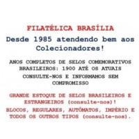 2001 - ANO COMPLETO - 55 SELOS COMEMORATIVOS - 7 BLOCOS - MINT