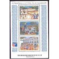BL-111 - MINT - 1999 - PATRIMÔNIO DA HUMANIDADE - RHM: 14 UFS