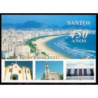 BP-170 - 450 ANOS DE SANTOS - 1996 - RHM R$ 100,00 (20 UFS)