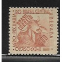 C-0172A - 1942 - 2ª EXPOSIÇÃO AGROPECUÁRIA DO BRASIL - NOVO - GOMADO – FILIGRANA “Q” MENOR