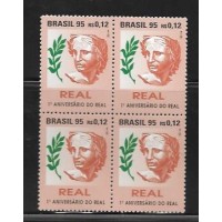 C-1949 - QUADRA - NOVA - GOMADA - 1° ANIVERSÁRIO DO RAL - 1995