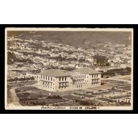 CARTÃO POSTAL CIRCULADO DE POÇOS DE CALDAS PARA ÁUSTRIA EM 25 DE JUNHO DE 1930 - SELO REGULAR DE 300 RÉIS - CARTÃO PHOTO LIVRARIA COM VISTA DO PALACE HOTEL