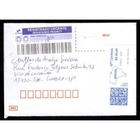 FRANQUIA MECÂNICA - ENVELOPE CIRCULADO REGISTRADO - RECIFE PARA SÃO PAULO - 11 DE AGOSTO DE 2016