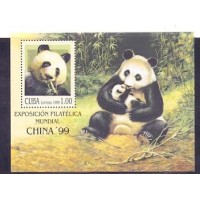 CUBA  - 1999 -  BLOCO - FAUNA GERAL