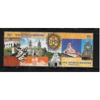 ARGENTINA - 2001 - MINT - UPAEP - TEMA AMÉRICA - PATRIMÔNIO MUNDIAL - SÉRIE 2 SELOS - YT-2260/61