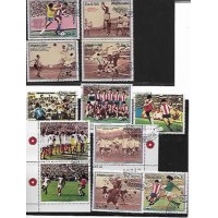 PARAGUAY - ESPORTE - FUTEBOL - TIRA 10 SELOS
