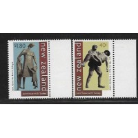 NOVA ZELÂNDIA - MINT - ESTÁTUAS DO MEMORIAL - YT-1604/05