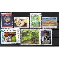 COLÔMBIA - MINT - ACUMULAÇÃO - CONJUNTO C/ 7 SELOS