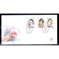ARUBA - FDC - PERSONALIDADES/MULHERES - 1996