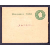 ARGENTINA - MEMORÁNDUM POSTAL - AO GRANDE POVO BRASILEIRO - NO VERSO LINDA REPRODUÇAO DO SELO MADRUGADA DE 100 RÉIS - SUPER INTERESSANTE